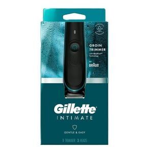 Gillette by Braun Intimate Gentle & Easy Pubic Hair Trimmer 1 Trimmer 3 Comb NEW